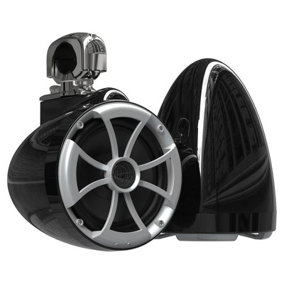 Wet Sounds ICON8-BSC ICON 8" Swivel Clamp Tower Speakers - Pair Black