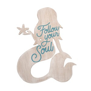 Beachcombers Mermaid Soul Wall Decor - 1 of 2