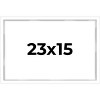 PosterPalooza | Shadow Box 3/4" Depth White Picture Frame - UV Acrylic, Backing Board, Hanging Hardware - 2 of 4