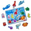 Melissa & Doug Magnetic Wooden Fishing Game and Puzzle with Wooden Ocean Animal Magnets - 10pc - image 4 of 4