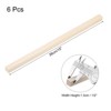 Unique Bargains DIY Arts Decorative Hand Carved Rectangle Wood Sticks 20 Pcs - 2 of 4
