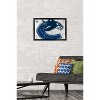 Trends International NHL Vancouver Canucks - Logo 19 Framed Wall Poster Prints - 2 of 4