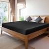 PiccoCasa 14" Silky Deep Pocket Breathable Soft Fitted Sheet - 2 of 4