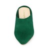 Allegra K Women's Pointed Toe Slip on Block Heel Slide Mules - 2 of 4