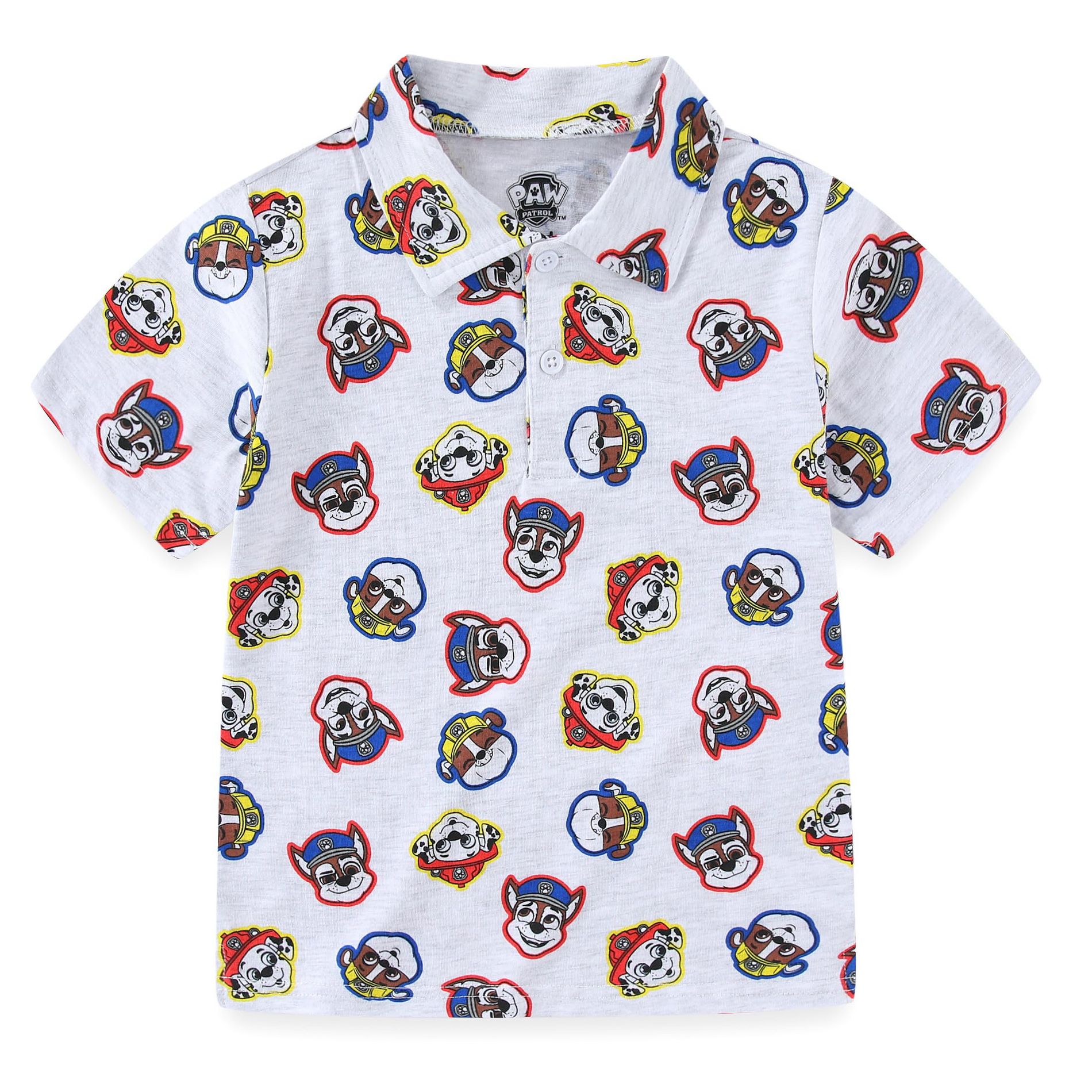 Paw Patrol Nickelodeon Boys Polo Shirt for Toddler and Big Kids