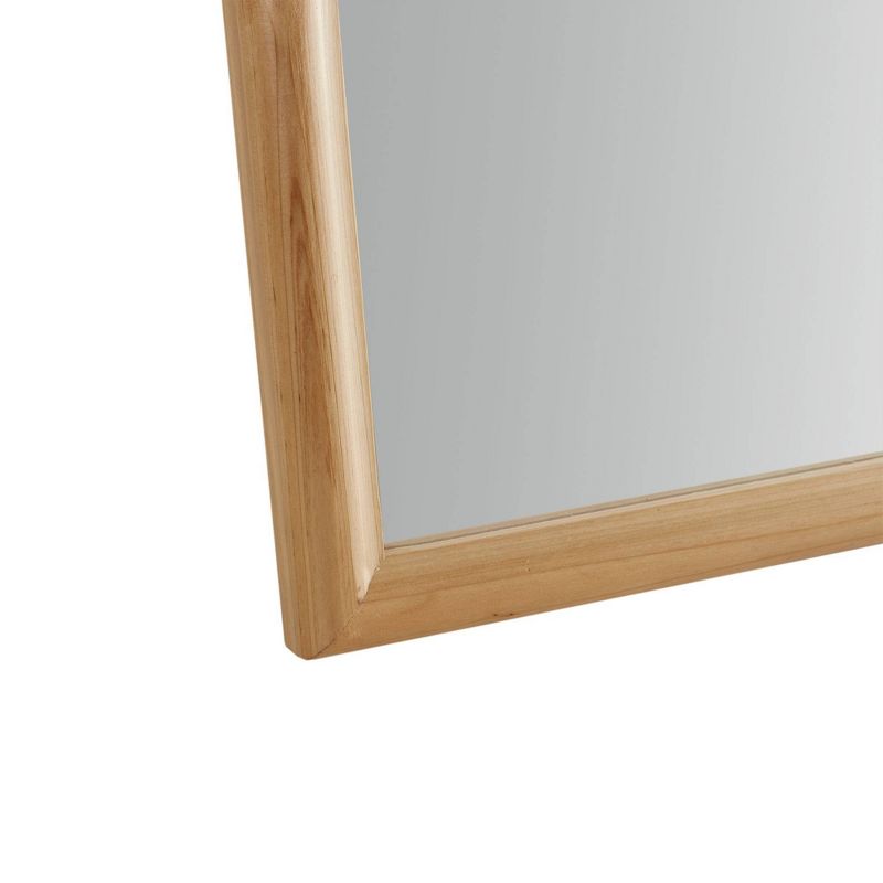 Remi Arched Wood Wall Mirror Natural - Ink+Ivy, 2 of 12