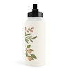 Lebrii Freya Flowers 32 Oz Water Bottle With Handle Lid - Society6 : Target