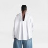 KBB by KAHLANA Women's 'The Hi-Low Blouse' - White - 2 of 3