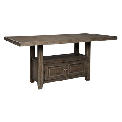 Wyndahl Counter Height Dining Table Rustic Brown - Outdoor by Ashley