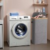 Laundry Basket with Lid,Collapsible Clothes Hampers for Laundry with Handles and Removable Inner Bag,Large Hamper - 2 of 4