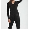 Women's Wo's Leopard Rib Vee - LABEL+thread - 3 of 4