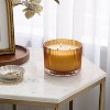 2 Wick Ribbed Glass Candle 13oz - Threshold™ - 2 of 4