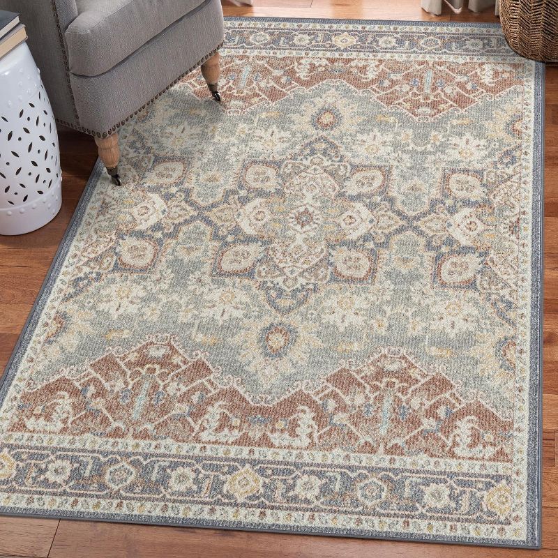 Luxe Weavers Floral Bohemian Area Rug, 4 of 12
