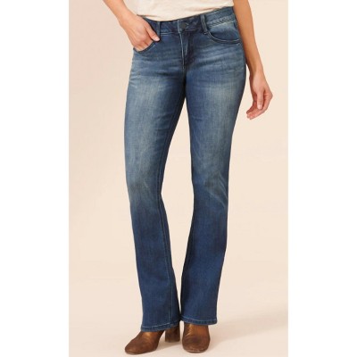 Women's Itty Bitty Bootcut Jeans - Democracy