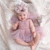 Girl Poppy Dotted Swiss Romper Dress - A Little Lacey - 3 of 3