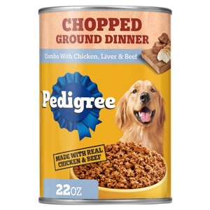 Pedigree Chopped Ground Wet Dog Food - 1 of 4