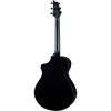 Breedlove Discovery S CE European Spruce Concert Acoustic-Electric Guitar Black - 4 of 4