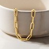 Ross-Simons 10kt Yellow Gold Paper Clip Link Necklace - 4 of 4