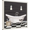 Amanti Art Modern Bathroom I by Elizabeth Medley Framed Canvas Wall Art - 3 of 4
