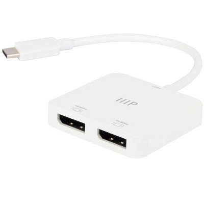 USB-C to Dual DisplayPort Adapter