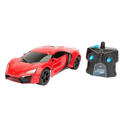 target fast and furious remote control car