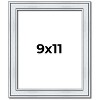 PosterPalooza | Photo Size Classic Silver Picture Frame - UV Acrylic, Foam Board Backing, Hanging Hardware - 2 of 4