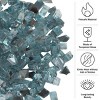Home-Complete 10.47 lbs .5" Crushed Rock Fire Glass Aqua Blue - 4 of 4