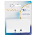 Rolodex Plain Unruled Refill Card 2 1/4 x 4 White 100 Cards/Pack 67558