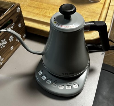 COSORI's Gooseneck Bluetooth Kettle with smartphone control hits