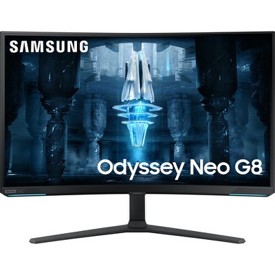 Manufacturer Refurbished Samsung Odyssey Neo G7 32" 4K (3840x2160) 1ms Curved IPS FreeSync Monitor, Black