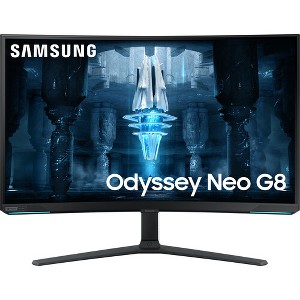 Manufacturer Refurbished Samsung Odyssey Neo G7 32" 4K (3840x2160) 1ms Curved IPS FreeSync Monitor, Black - 1 of 4