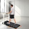 VisioGear Home Gyms, Home Foldable Treadmills with Handle for Living Room, Black, 43.1"*18.5"*4.3" - 4 of 4