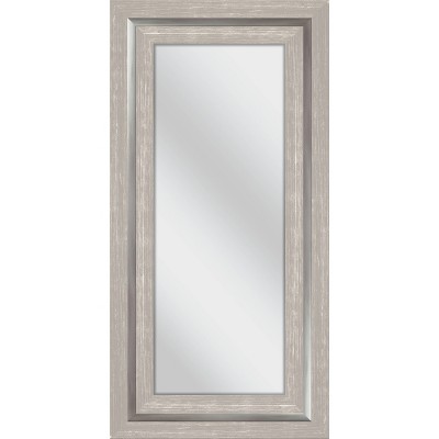 20" x 40" Serenity Wood Wall Mirror - PTM Images