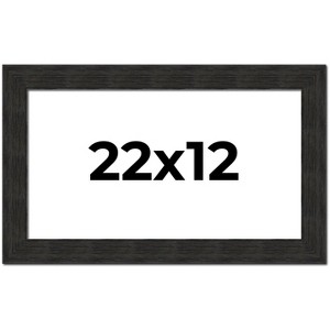 PosterPalooza | Contemporary Black Picture Frame - UV Acrylic, Backing Board, Hanging Hardware Included - 1 of 4