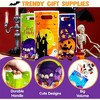 Joyfy 72 PCS Halloween Trick or Treat Goody Candy Bags, 4 Designs Plastic Snack Gift Bag Bulk for Kids, Classroom Party Favors Supplies - 3 of 4