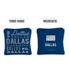 Skip's Garage | Gameday Dallas Football Synergy Pro Blue Cornhole Bags (Set of 4) - 2 of 4