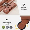 Suitcase Set 3 Piece, ABS Lightweight Hardside Luggage Sets, Expandable Luggage With 3-digit Combination TSA Lock (20"/24"/28") - 3 of 4