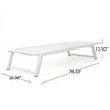 Classic 2-Pack Aluminum Patio Chaise Lounges with Adjustable Mesh Seats, Outdoor Chair -Christopher Knight Home Outdoor Furniture - 2 of 4