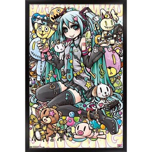 Trends International Hatsune Miku - Toys Framed Wall Poster Prints - 1 of 4