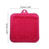 Unique Bargains Shower Foot Clean Massager Scrubber Foot Massager Scrubber with Suction Cups 9.25"x9.25" - 4 of 4