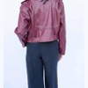 Women's Cayli Leather Jacket - falcon park - 4 of 4
