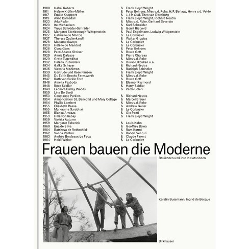 Frauen Bauen Die Moderne - by  Kerstin Bußmann & Ingrid de Becque (Hardcover) - image 1 of 1