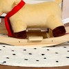 Whisen Toddler Rocking Horse for 1-3 Years Old, Soft Plush Fabric, Safety Belt & Footrests, Steel Frame Support - 4 of 4