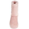 bebe Girl's Winter Warm and Comfy Fur Trim Boot with Rhinestones Buttons  - Warm Boots For Girls - 4 of 4