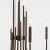Quorum Lighting Summit 6 - Light Chandelier in  Dark Brass - 3 of 4