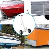 Acekool Trailer Dolly, 600 lbs Capacity, 1-7/8" Ball, 44" Handle, Boat & RV Mover, Easy Assembly, Heavy Duty Steel, White - 3 of 4