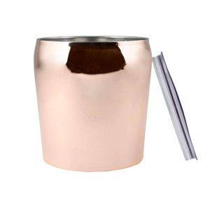 Cambridge Silversmiths 3qt Copper Double Wall Ice Bucket: Stainless Steel, Hand Wash, 7.4" Height, 1.8 lbs - 1 of 4