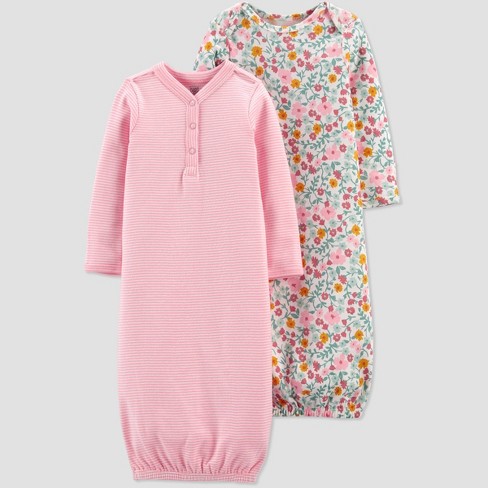 Carters on sale baby gowns