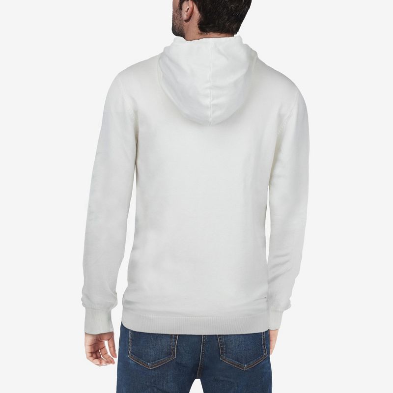 X RAY Men's Hooded Long Sleeve Sweatshirt Solid Casual Pullover Hoodie Sweater, 2 of 6