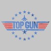 Juniors Womens Top Gun Circle of Stars Logo T-Shirt - 2 of 4